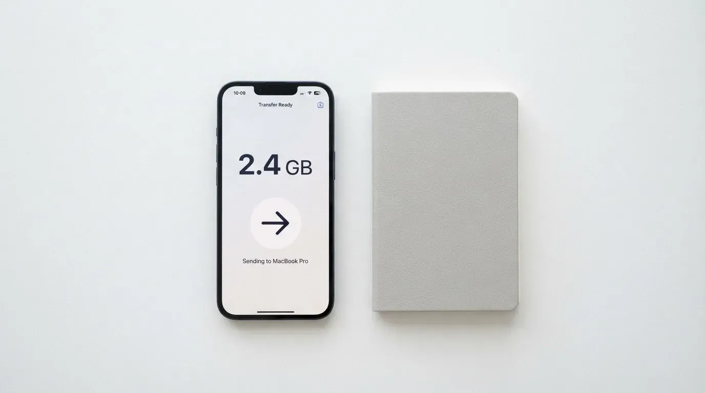 A phone showing a stablecoin transfer screen
