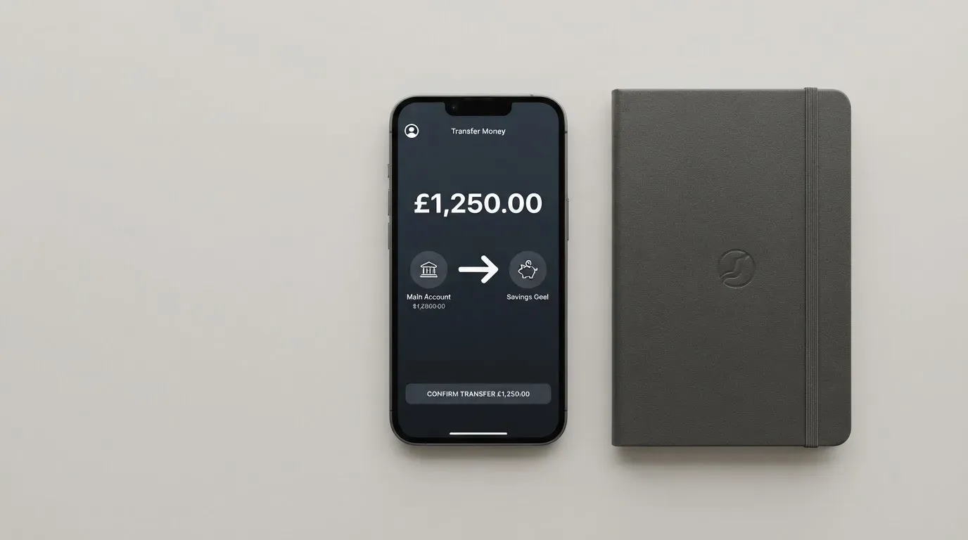 A phone showing a stablecoin transfer screen