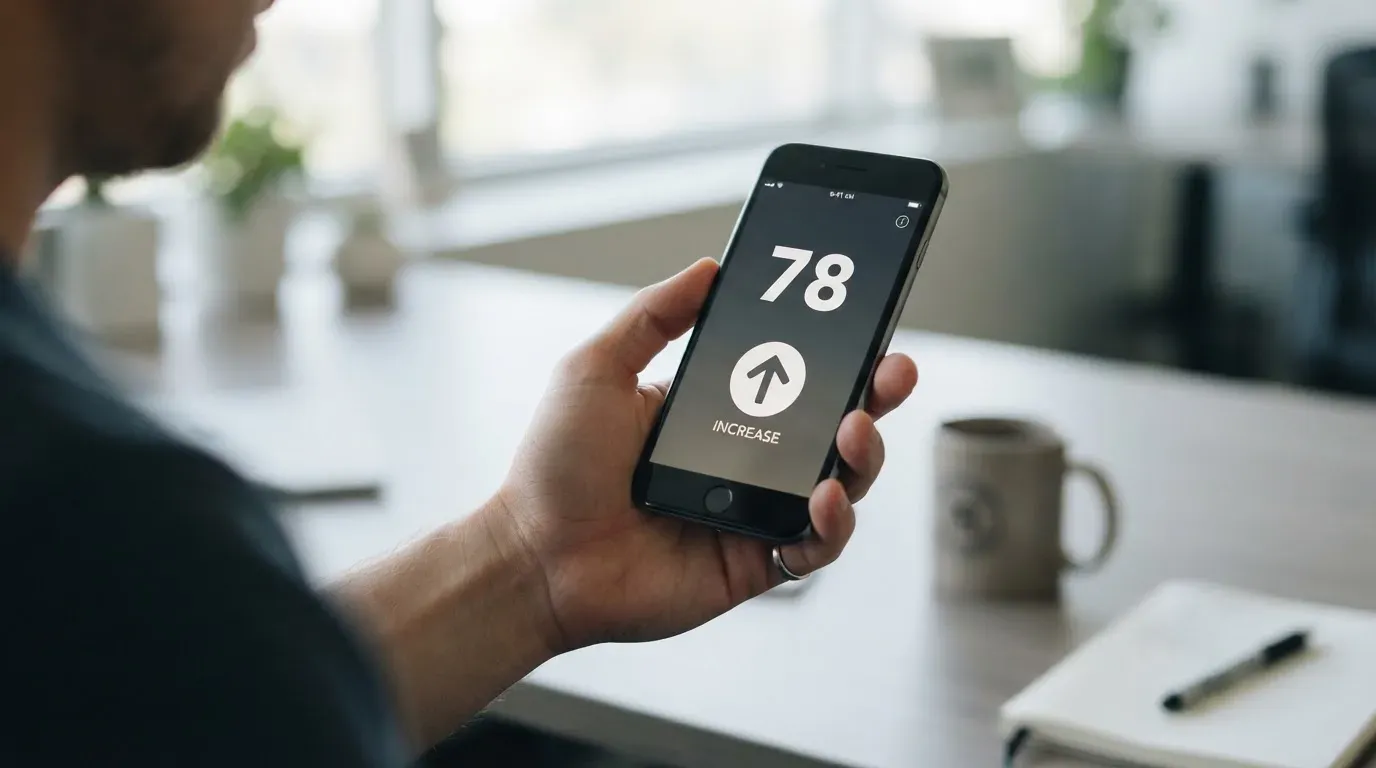 A phone showing a stablecoin transfer screen